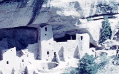 Utzon rejsefilm fra USA (Mesa Verde National Park)